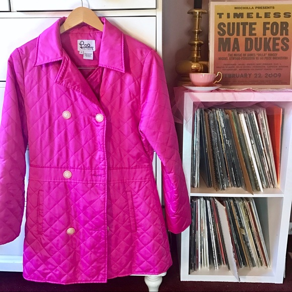 Lilly Pulitzer Jackets & Blazers - Lily Pulitzer Quilted Coat